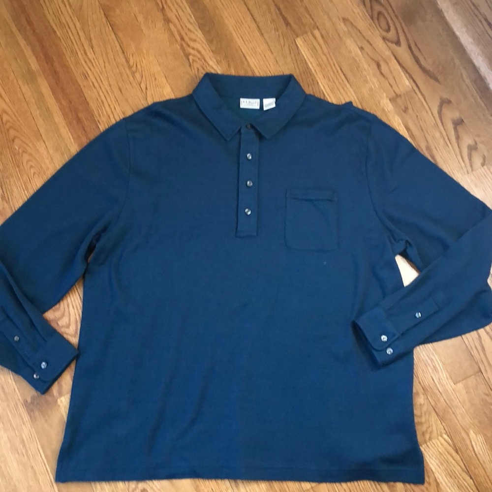 NEW LL Bean Pima Cotton Men’s Shirt